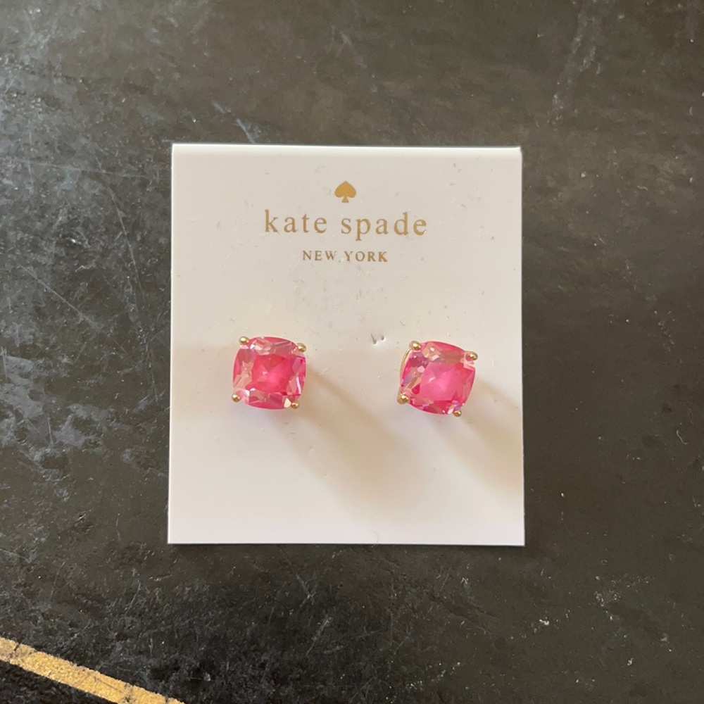 NWT Pink Kate Spade Earrings